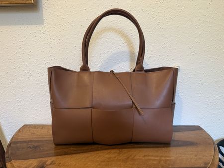 Leder Shopper tasche Bottega Veneta Arco style