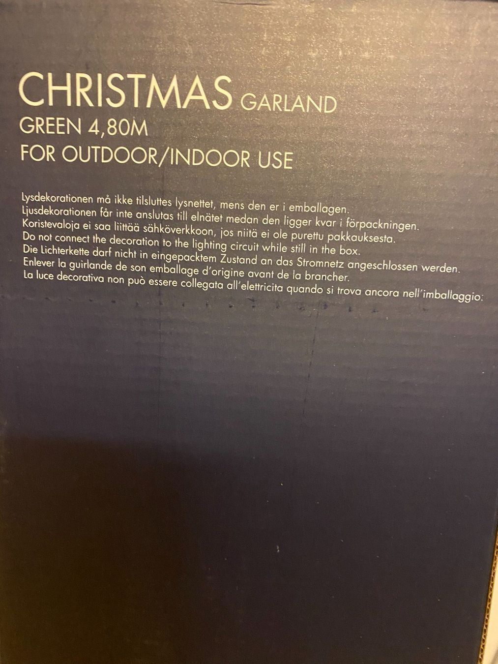 Tutte le decorazioni: Weihnachtsbelechtung – Nuovo e nell'imballaggio originale da Zeiningen venduto da Rakkon1 1
