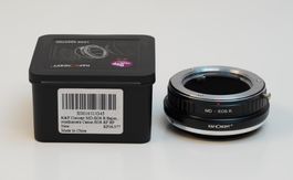 K&F Concept Adapter Minolta MD an Canon RF Bajonett wie neu