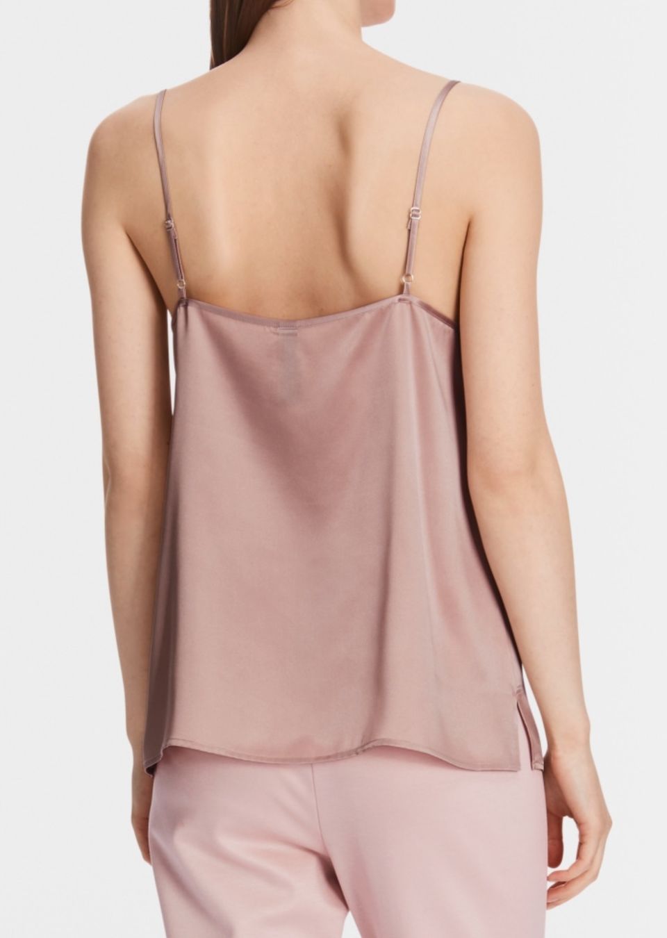 Marc Cain Top: Marccain Seiden-Top mit Spitze Gr 38 N3 – Nuovo e nell'imballaggio originale da Volketswil venduto da praxis12 2