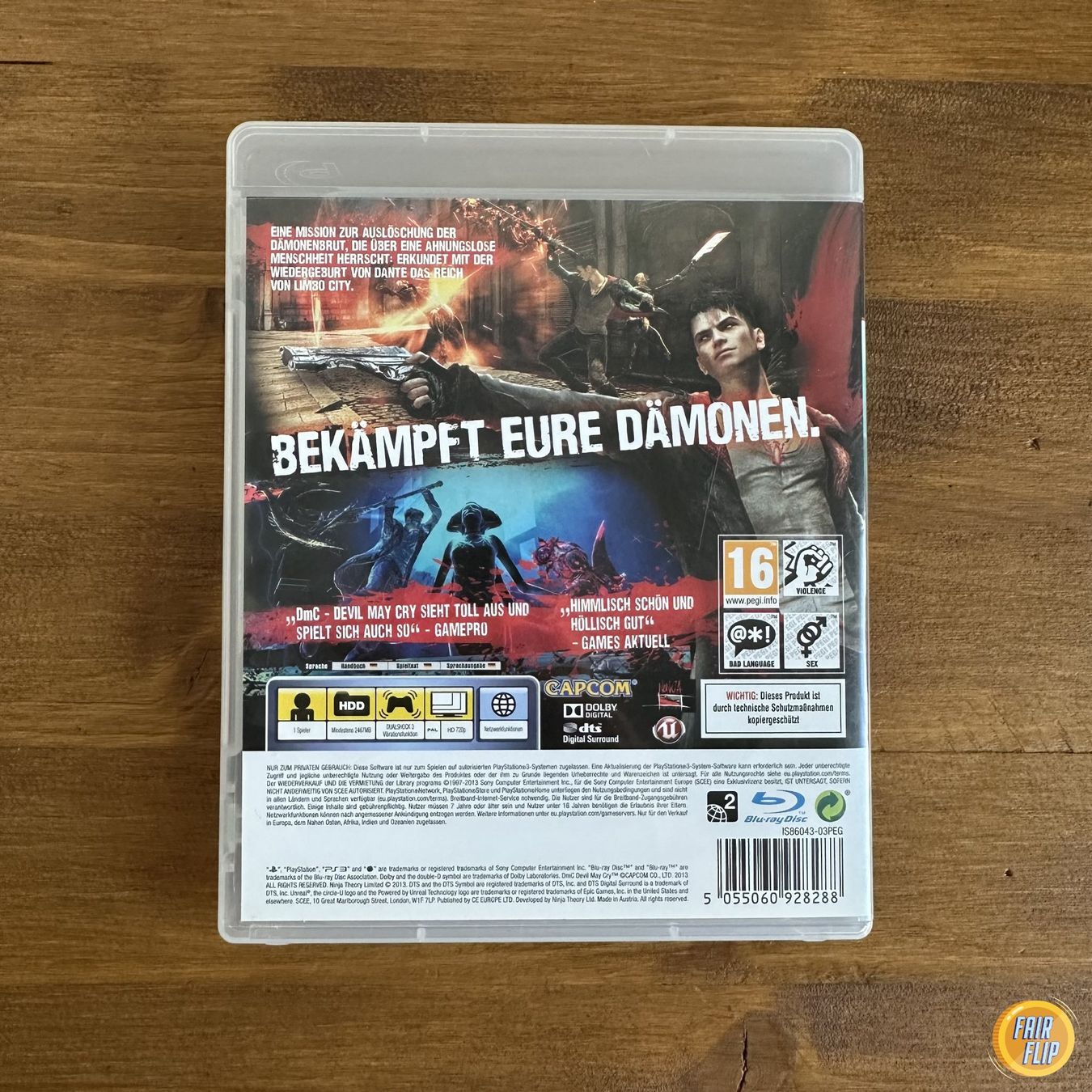 Capcom Giochi: PS3 DmC Devil May Cry Capcom – Usato da Luzern venduto da fairflip 2