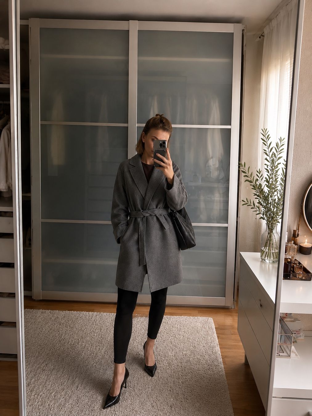 H&M Jacken: Wool Blend Coat Gray XS – Neu und originalverpackt aus Baar von Zlata1