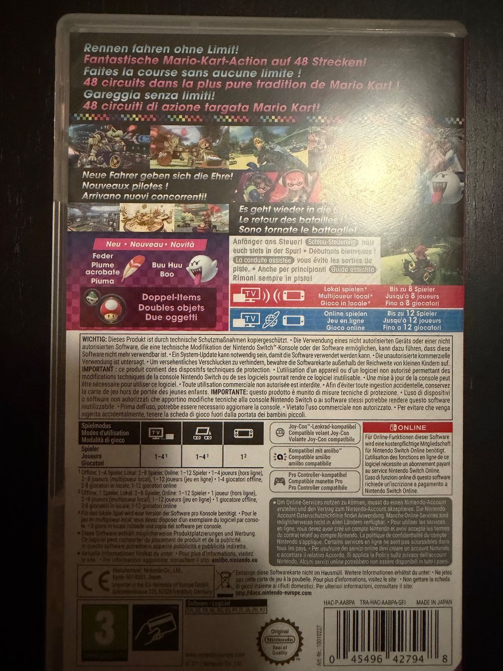 Nintendo Giochi: Mario Kart 8 Nintendo Switch – Usato da Zürich venduto da mirko_dv_98 1