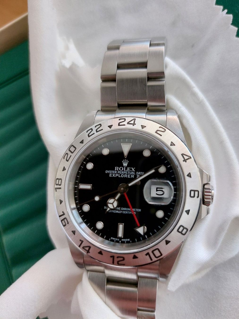 Rolex Uhren: Rolex Explorer II - 2002 – Gebraucht aus Horw von NapoleonSSCS