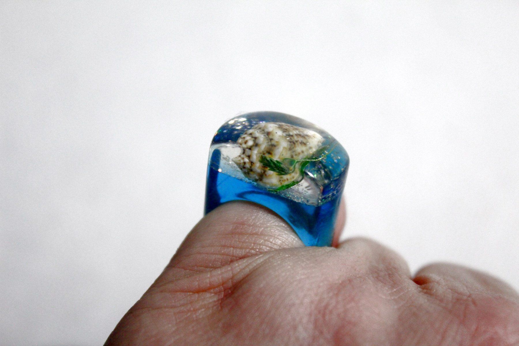 Ringe: Vintage Space-Age - Ring mit Muschel, Seestern, Seeigel, usw – Neu (gemäss Beschreibung) aus Bern von Vitaneuf 1