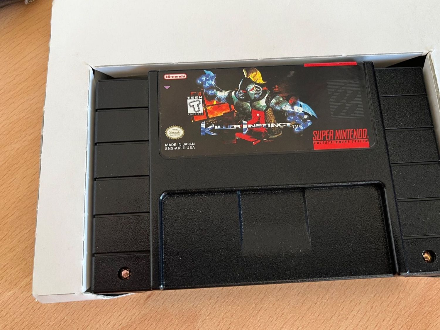 Giochi: Jeu SNES Killer Instinct version US, boite abimée – Usato da Thônex venduto da DEEDLE 2