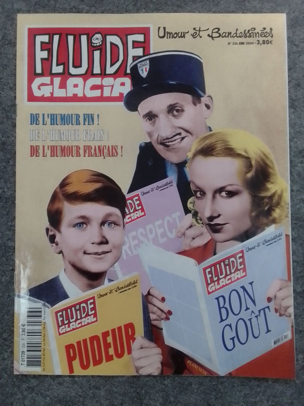 Fumetti: Fluide glacial 336 juin 2004 – Nuovo (secondo la descrizione) da Préverenges venduto da mam_629h