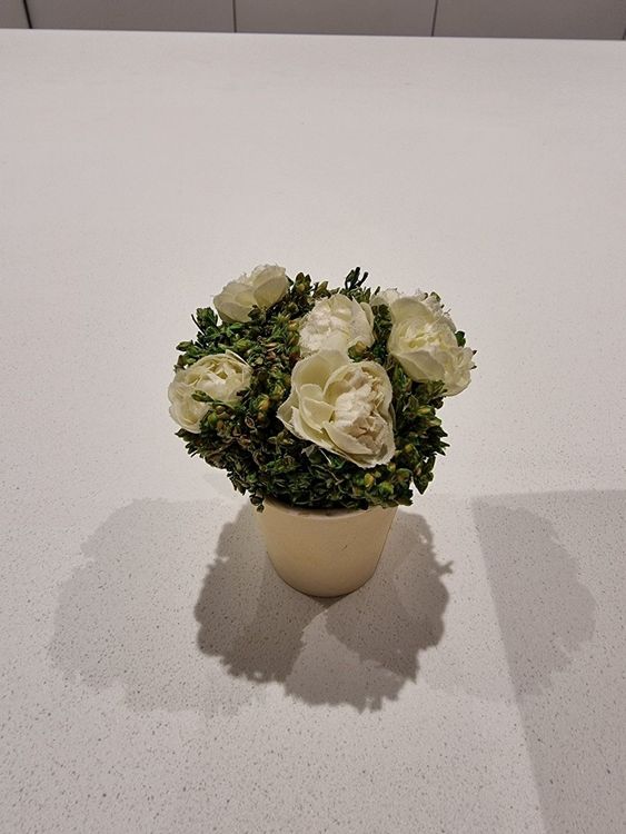 20 Stück Kunstblumen Blau - Kleine Seidenblumen Für DIY Basteln & Deko