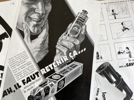 Gibbs rasieren - 4 alte Werbungen / Publicités 1931/38