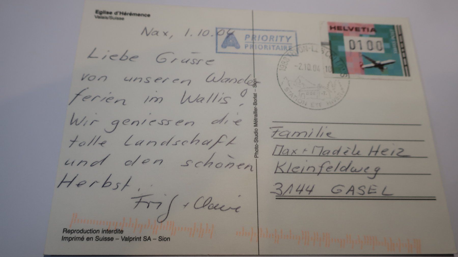 Cartoline postali: Turtmann Multivues – Usato da Cormoret venduto da Pascalll2001 4
