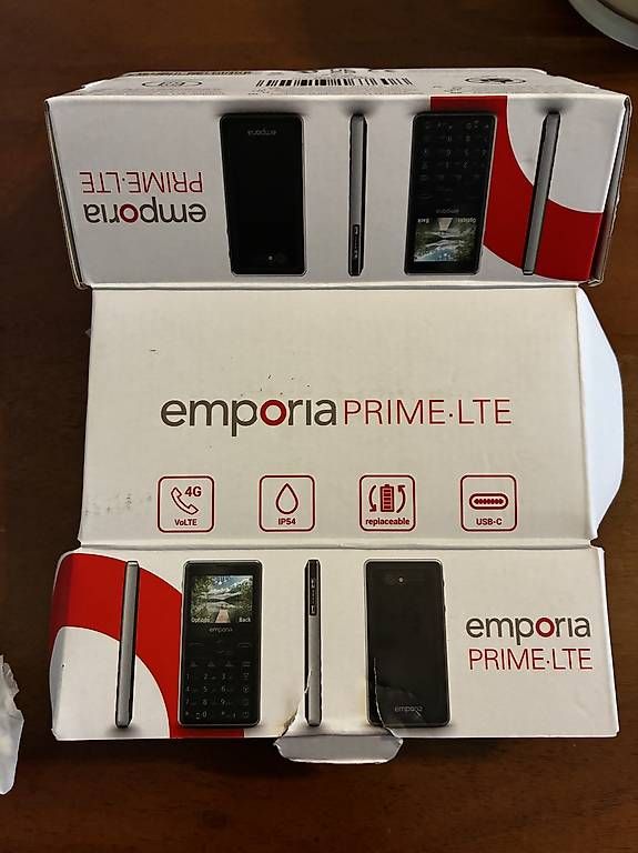 Telefoni cellulari / Smartphones: Emporia PRIME LTE – Usato da Bettlach venduto da BoneHunter 1