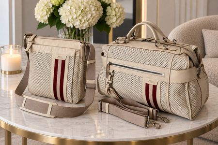 Bally Taschen-Set aus Leder – Reisetasche & Umhängetasche