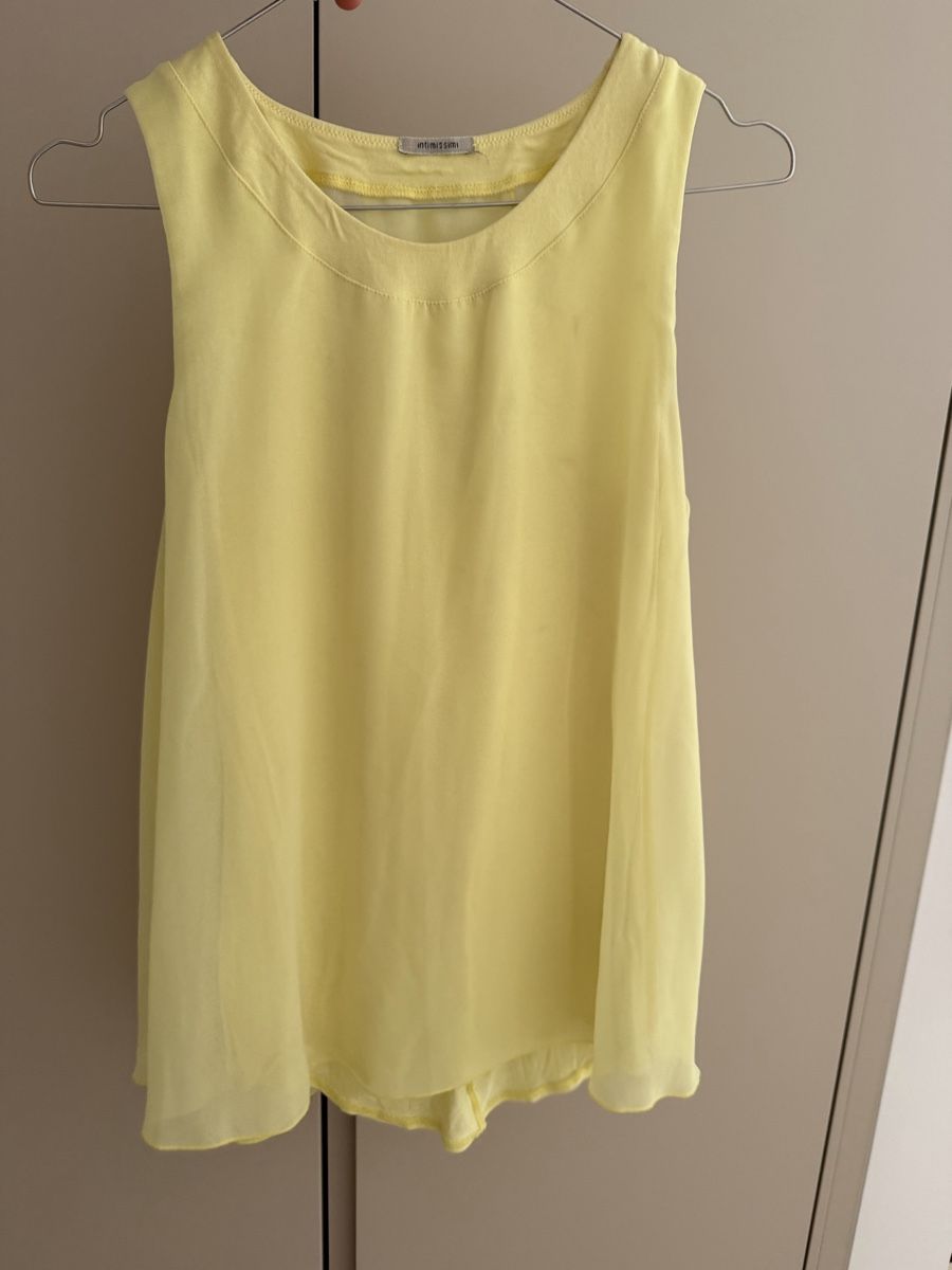 Intimissimi Chemisiers: Intimissimi blouse - light  yellow  S size – Neuf (Voir description) à Corsier GE par Karol_save_planet