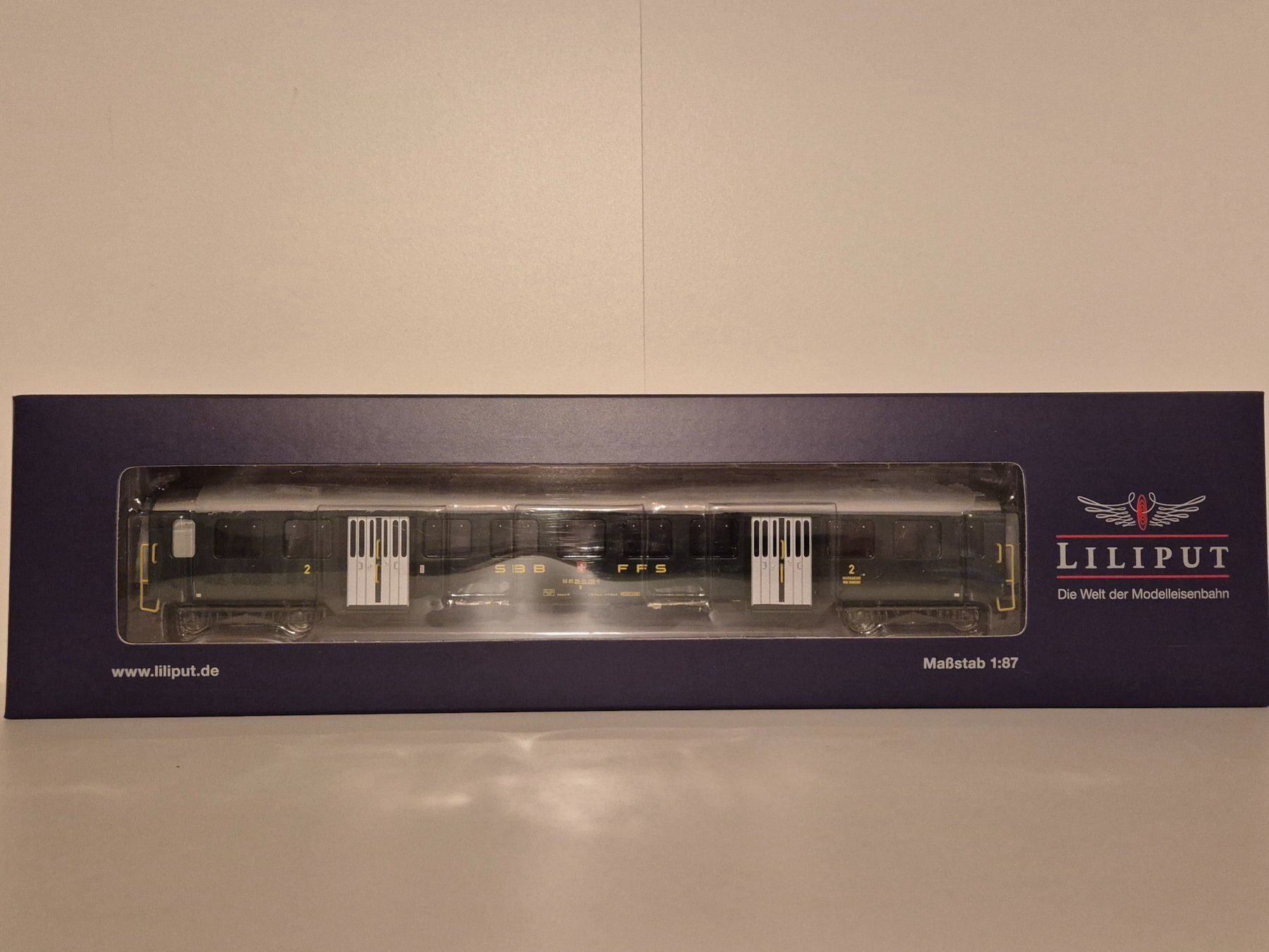 Liliput Modellini di ferrovie: Liliput SBB Leichtstahlwagen 2. Klasse – Usato da Wittenwil venduto da ced_q8j7 6