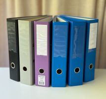 Lot 6 classeurs fédéraux usés