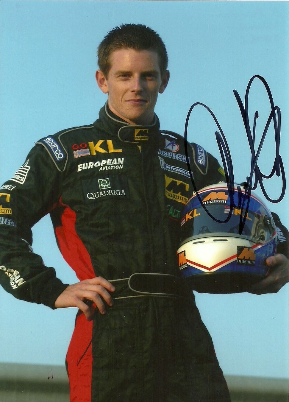 Autografi: Davidson, Minardi 2002, original signiert! – Usato da Grünenmatt venduto da F1Racing-Switzerland