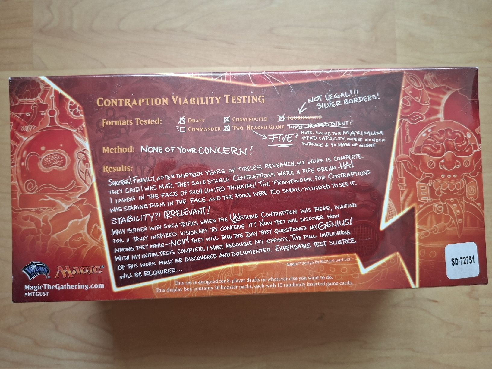 Magic The Gathering Sammelbilder & Trading cards: Magic the Gathering - Unstable Booster Display  – Gebraucht aus Kriens von Aevin 2