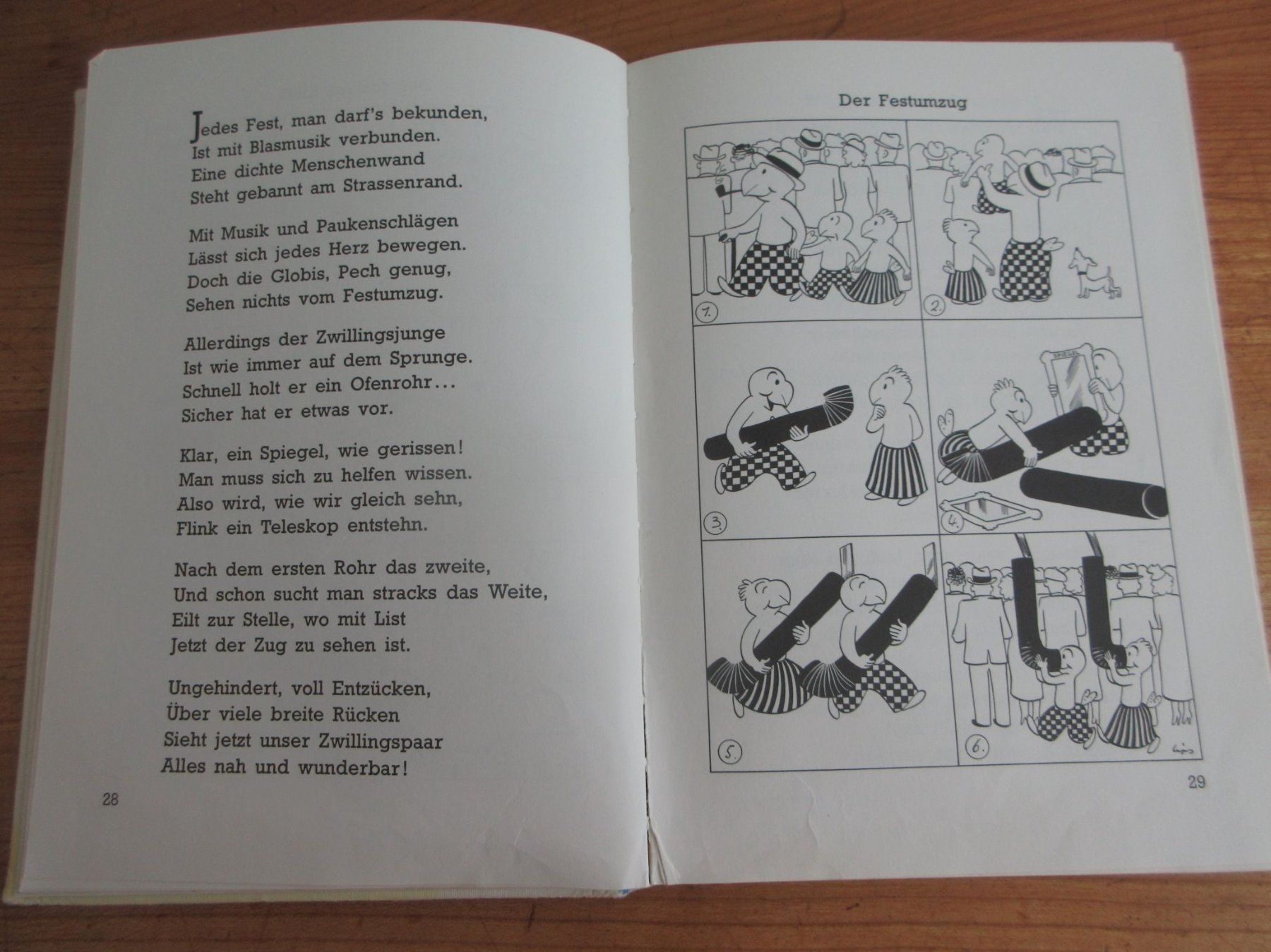 Libri: Globi, so ein Lausbub, 3. Auflage 1984, unbemalt – Usato da Binningen venduto da Oldfashion 3
