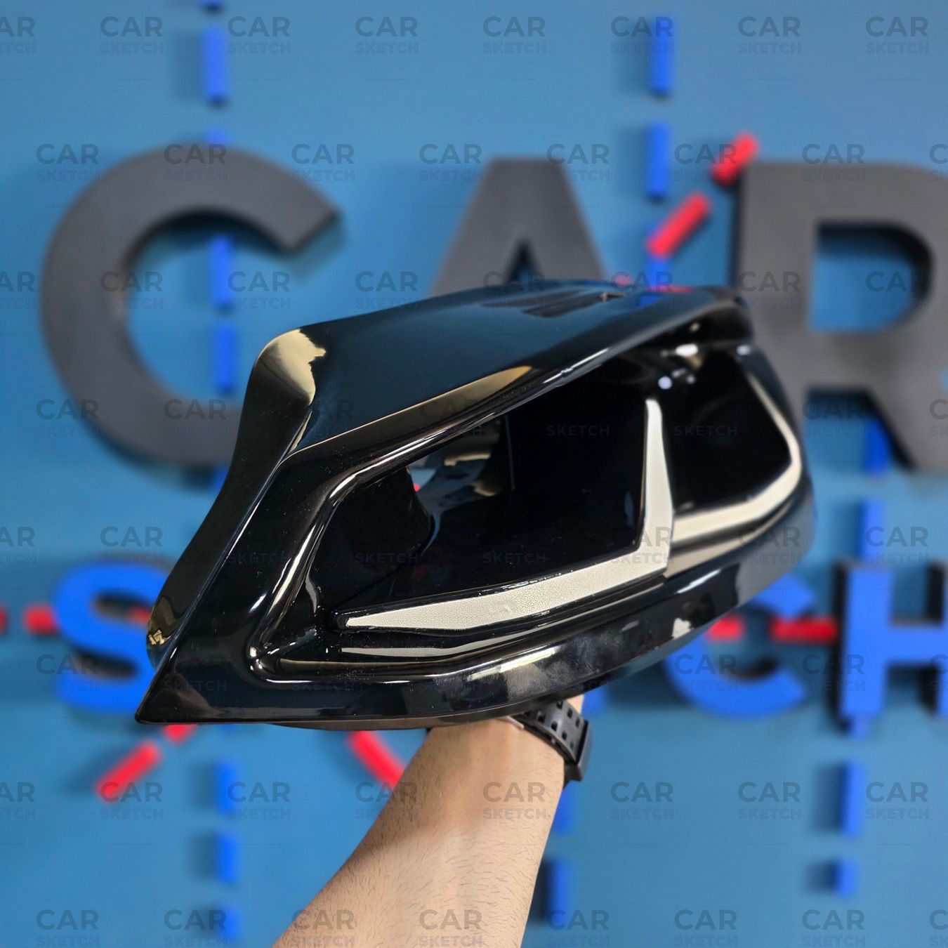 Volkswagen Tutti pezzi di ricambio auto: VW Golf MK7.5 Scheinwerfer-Lufteinlass – Nuovo (secondo la descrizione) da Dietikon venduto da CarSketch 5