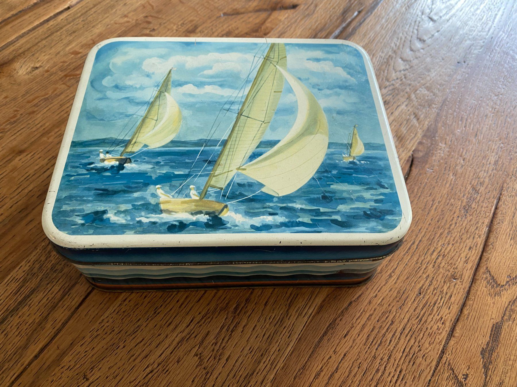 Barattoli: Blechdose Segelschiff - antik – Usato da Gerolfingen venduto da Regenbogen88 6