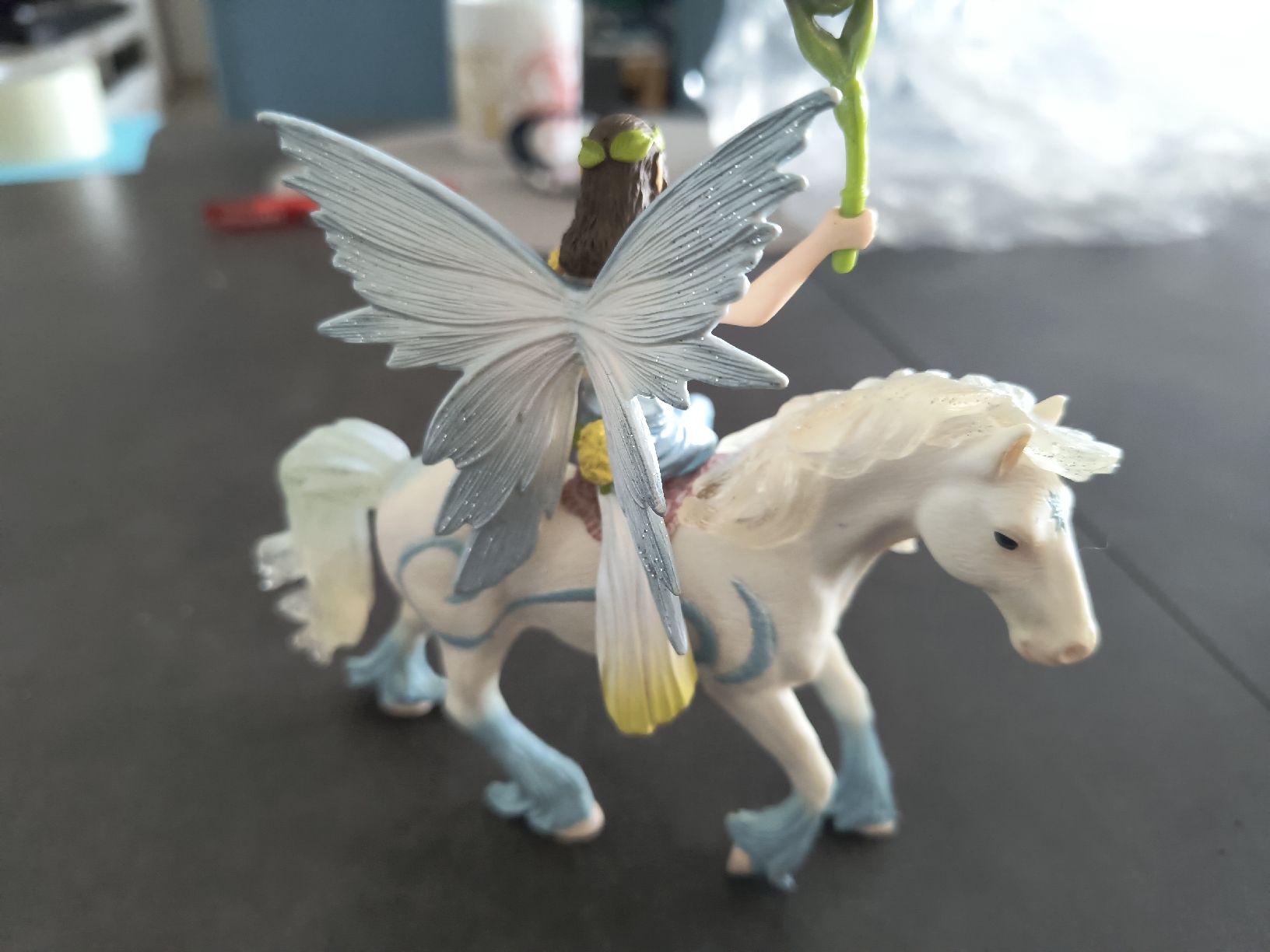 Schleich Figurines: Fee mit Pferd Schleich Figur guter Zustand – D'occasion à Würenlingen par Striga 1