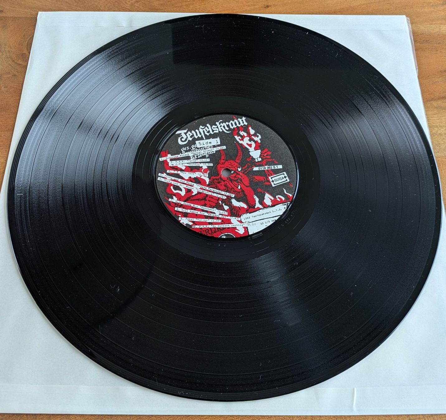 Schallplatten: Teufelskraut - Swiss Punk Sampler LP 1982 – Gebraucht aus Basel von Beretta2 2