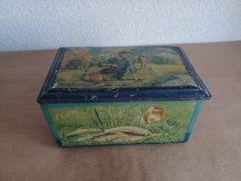Rare antike  Blechdose France um 1940
