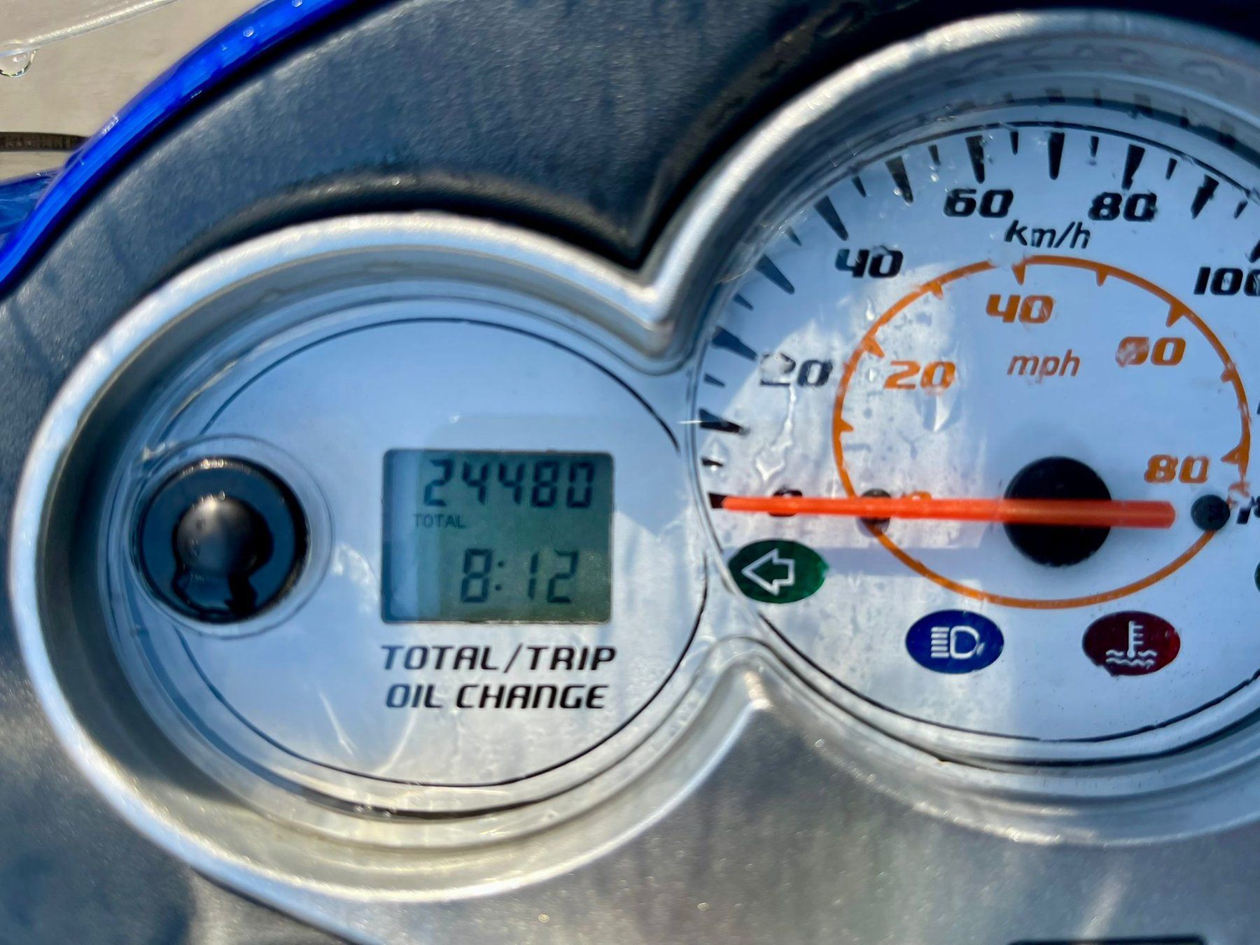 Honda Scooters: Roller Honda Dylan 125 SES blau – D'occasion à Malters par Esstisch_verkaufen 5