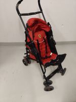 Ferrari Stroller Red Black Used