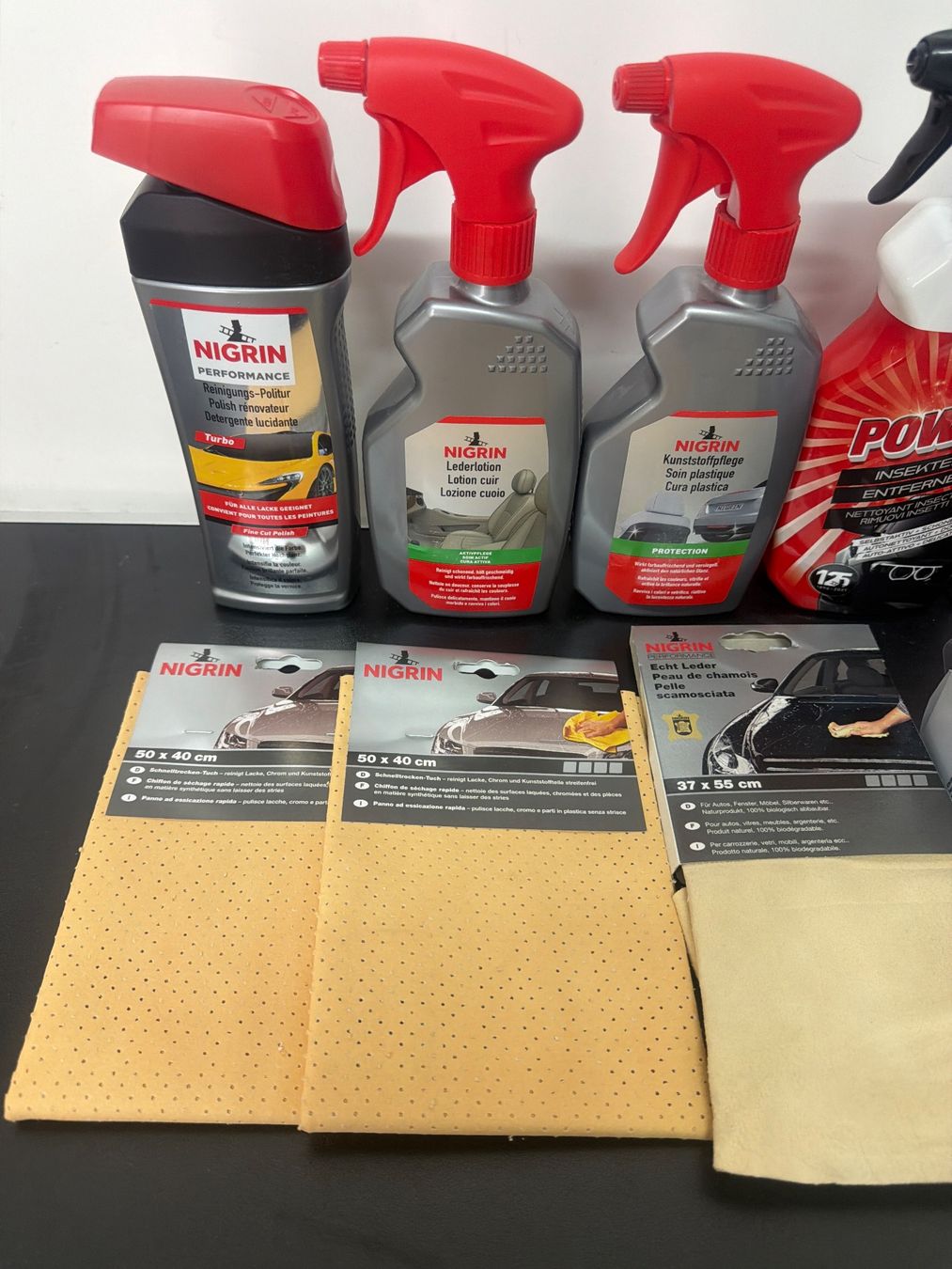 Pflegeprodukte: Neu Restposten Nigrin Auto Pflege- Set 14.-Teilig – Neu und originalverpackt aus Inwil von Rzic-Liquidationen 2