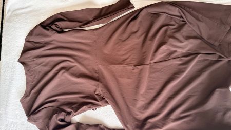 Wickelkleid braun Grösse M