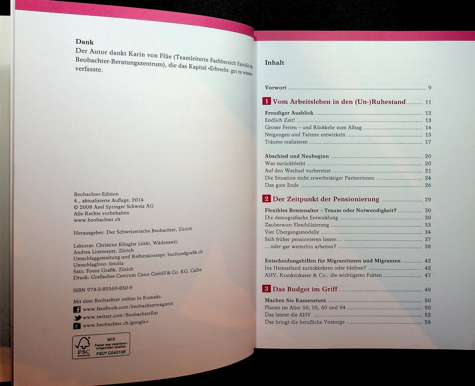 Libri: Glücklich pensioniert - so gelingts Beobachter edition – Usato da Reitnau venduto da Zaomir 2