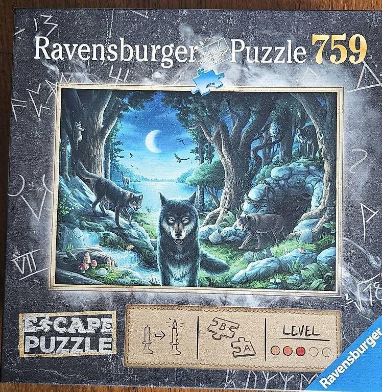 Puzzles: Puzzle - Escape puzzle : la meute de loups – D'occasion à Savigny par Zoulou63 1