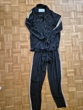 Elegantes Seiden-Set aus 100 % Seide – Größe S/M