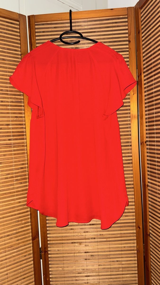 H&M Blusen: Bluse rot, H&M, 46 – Gebraucht aus Gümligen von morticiaaddams 1