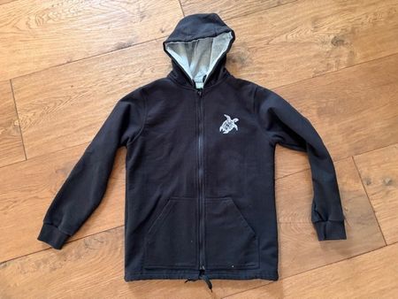 Kapuzenjacke schwarz Gr. S