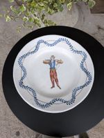 Grosser Faience Keramik Teller Portugal