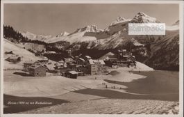 1935 AK Arosa mit Furkahörner
