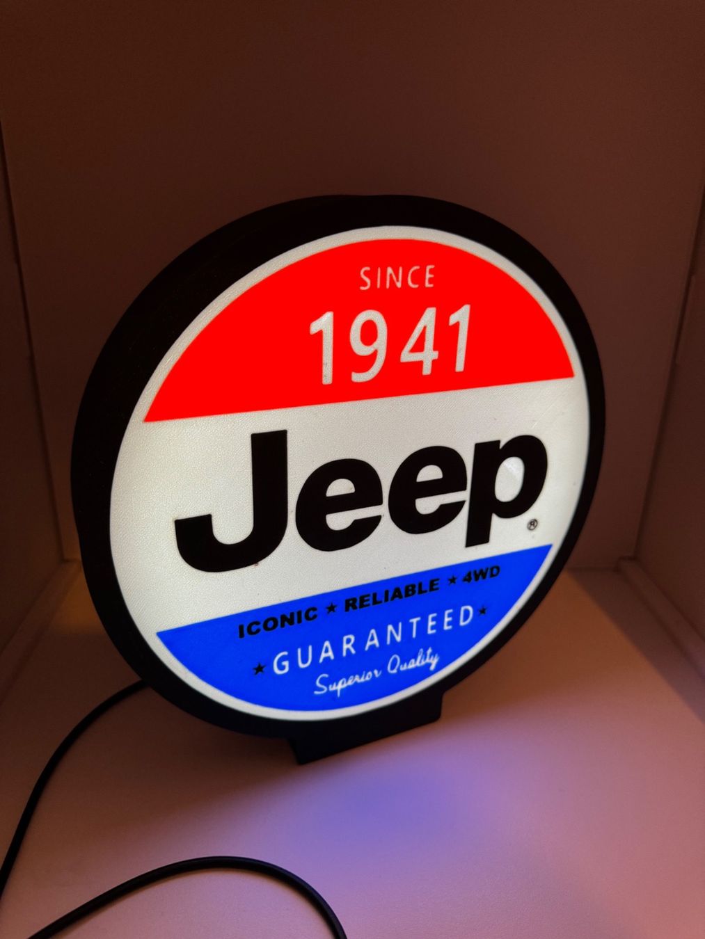 Lampade: Logo lumineux Led JEEP – Nuovo (secondo la descrizione) da Vicques venduto da PAMB3D 2