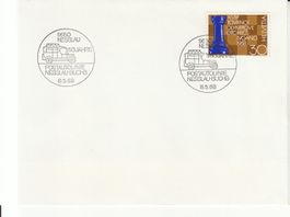 Sonderstempel S. 672 50 Jahre Postauto Nesslau Buchs 1968
