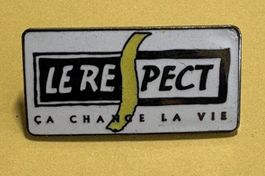 Vintage "Le Respect" Pin - Seltenes Sammlerstück!