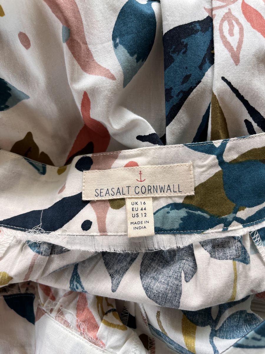 Röcke: Seasalt Cornwall Rock weiss gemustert / Gr 44 – Neu (gemäss Beschreibung) aus Weesen von Engadinerin 2