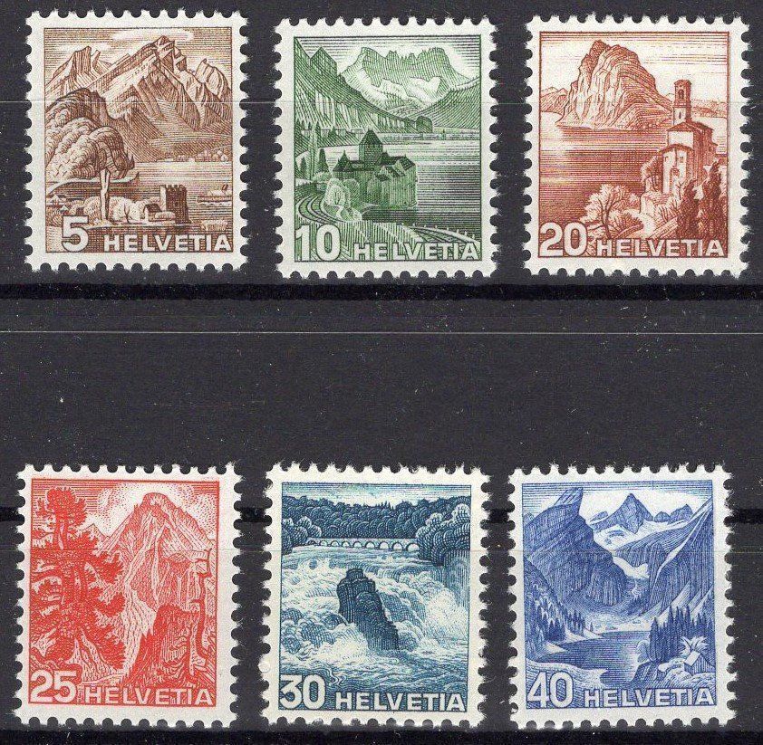 Tutti i francobolli: R1666  /  Paysages 1948 – Nuovo (secondo la descrizione) da Ste-Croix venduto da MONT-TAGNAC