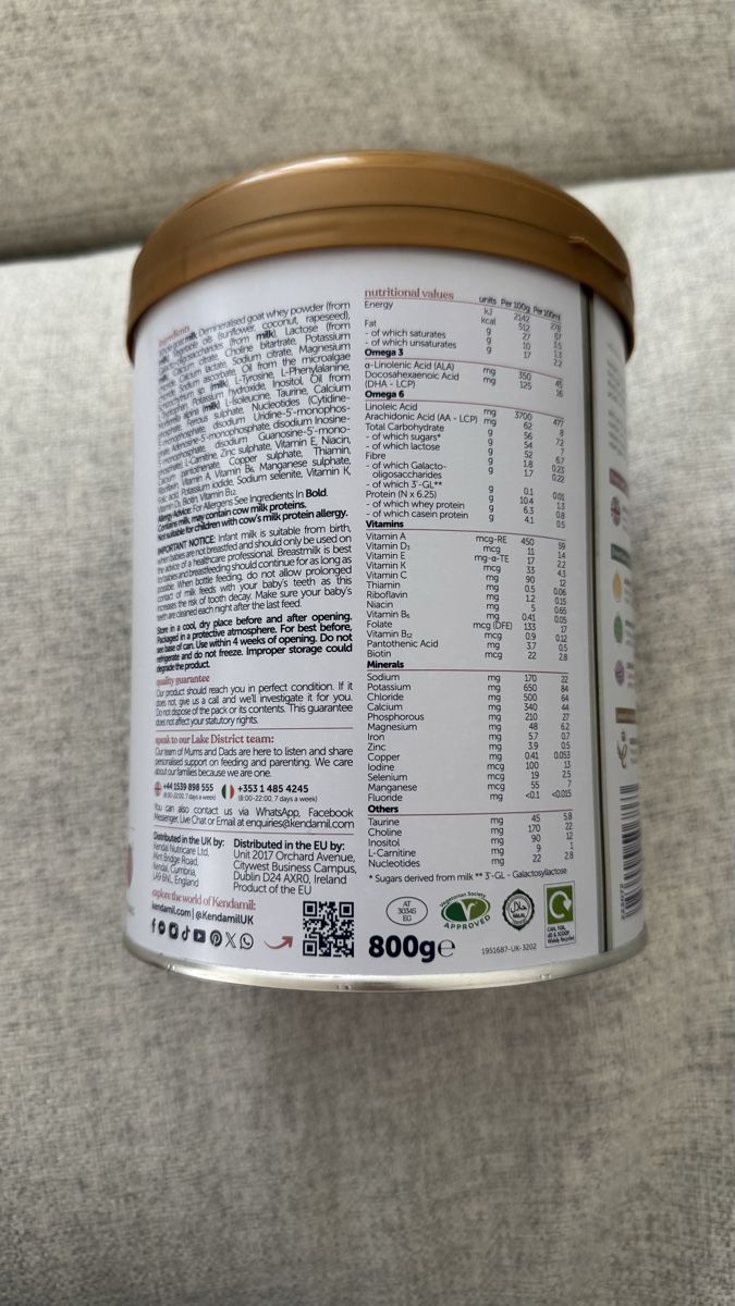 Cibi & Specialità: Kendamil Goat First Infant Milk – Nuovo e nell'imballaggio originale da Oftringen venduto da ana_x75c 1