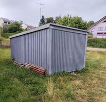 Garage en tole à enlever