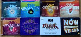 CD-Sammlung Hit Giganten Sommerhits etc