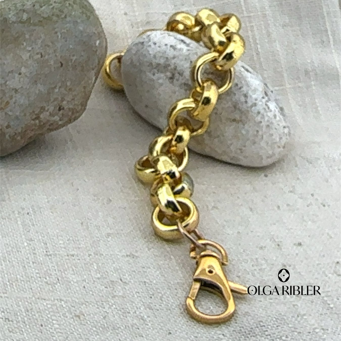 Olga Ribler Bracciali & Braccialetti: Statement Armband Edelstahl 14 mm – Nuovo (secondo la descrizione) da Luzern venduto da Schmuckoutlet 1