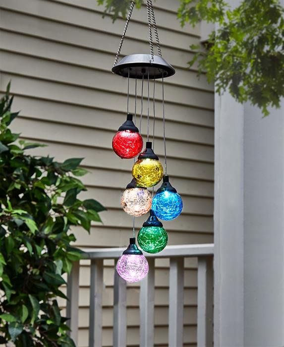 Tutte le decorazioni: LED Solar Leuchten Windspiel L:75cm – Nuovo e nell'imballaggio originale da Oensingen venduto da Liquidations-Shop