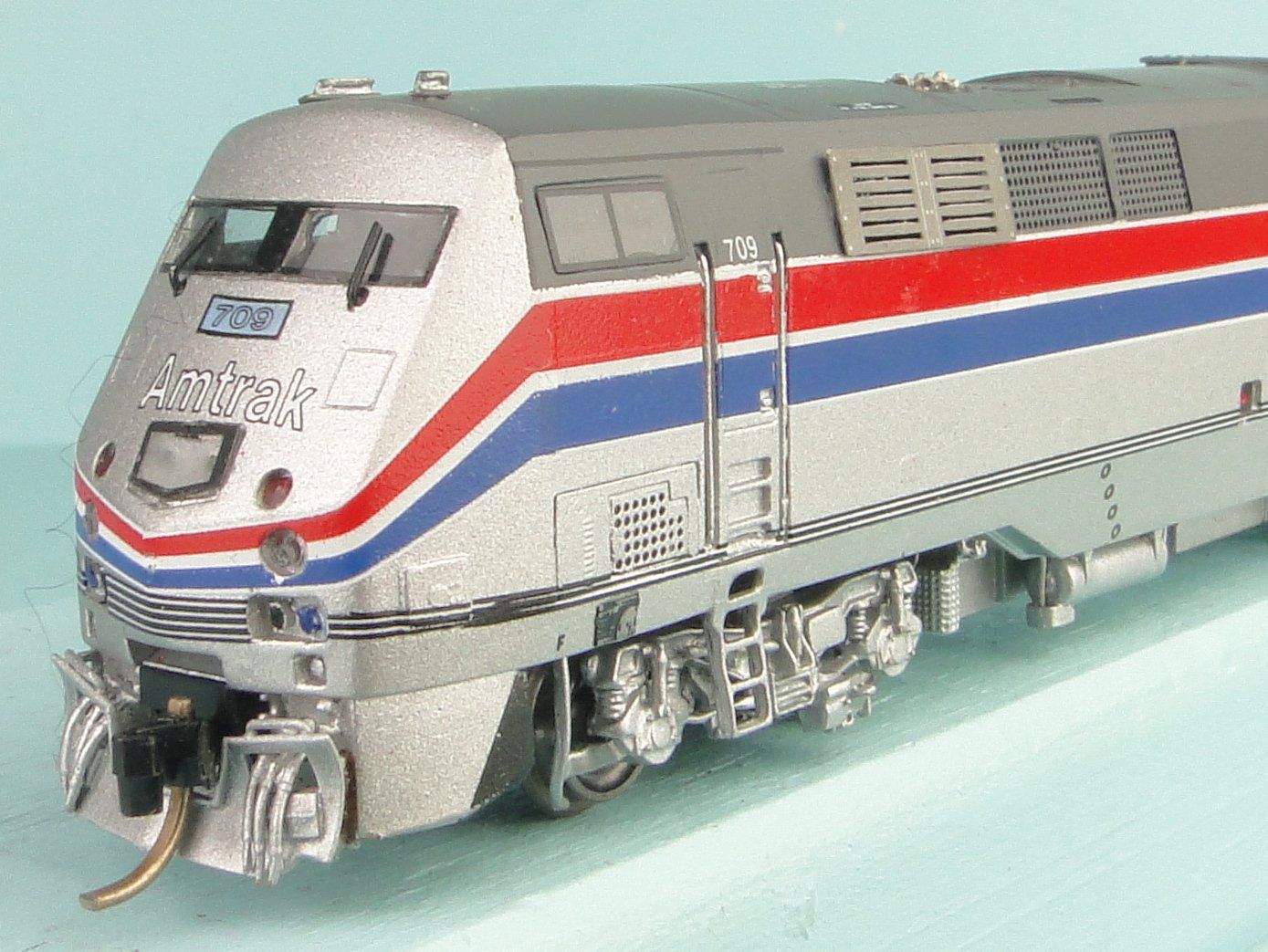 Modellini di ferrovie: OVERLAND BRASS Spur N AMTRAK GENESIS B32 – Usato da Bülach venduto da cann11