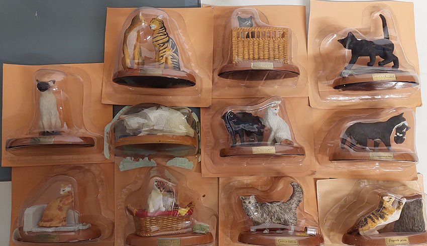 Statuette: lot de 80 figurines de chats Atlas – Nuovo e nell'imballaggio originale da Nyon venduto da tekkboy1968 3